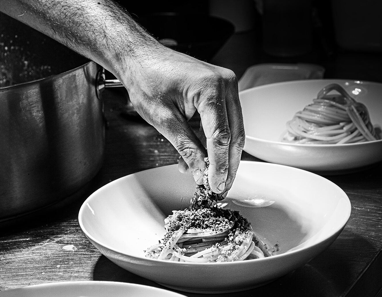 Spaghetti topping